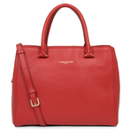 SAC  MAIN ZIPP LANCASTER DUNE 529-51 ROUGE www.solene-maroquinerie.fr