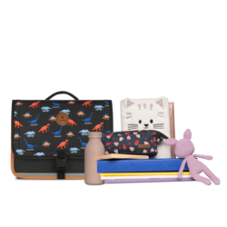 CARTABLE CABAIA DISCOVER MEDIUM 38CM COLLODI www.solene-maroquinerie.fr