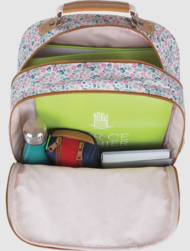 SAC A DOS TANN'S ALBA MULTICOLORE L POCHE AIMANTE 74324 www.solene-maroquinerie.fr