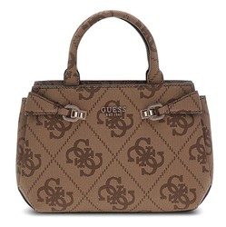 SAC A MAIN GUESS LORELEI MINI LATTE LOGO OS963976 www.solene-maroquinerie.fr