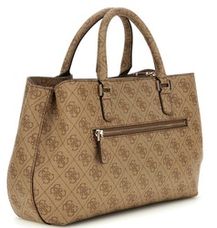 SAC MAIN GUESS KATYA LATTE LOGO SG965206 www.solene-maroquinerie.fr