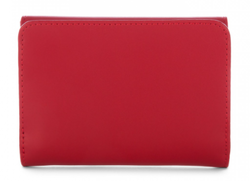 PORTEFEUILLE DOS  DOS LANCASTER CONSTANCE 137-02 ROUGE www.solene-maroquinerie.fr