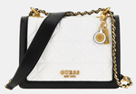 MIN SAC A BANDOULIERE ABEY SURPIQU BLANC QA855819 WHITE www.solene-maroquinerie.fr