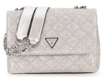 SAC EN BANDOULIERE GUESS GIULY II SILVER QM967320 www.solene-maroquinerie.fr