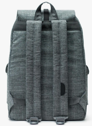 SAC A DOS HERSCHEL DAWSON RAVEN CROSSHATCH GRIS CHIN 10233 00919 www.solene-maroquinerie.fr