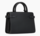 PETIT SAC A MAIN EN CUIR LE TANNEUR EMILIE SIGNATURE T NOIR TEMI1600N01 www.solene-maroquinerie.fr