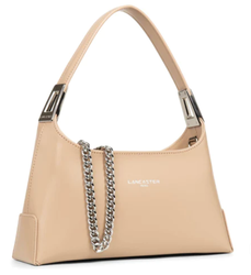 PETIT SAC BAGUETTE LANCASTER SUAVE ACE BEIGE FONC 433-30 BEIGEFONCE www.solene-maroquinerie.fr