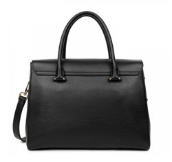 SAC CABAS MAIN LANCASTER FOULONN MILANO 547-56 NOIR www.solene-maroquinerie.fr