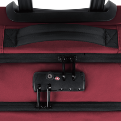 VALISE SOUPLE 2 ROUES CABAIA SOFT SUITCASE 2 WHEELS M SIBIU www.solene-maroquinerie.fr