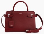 SAC A MAIN MOYEN MODELE LE TANNEUR EMILIE SIGNATURE T ROUGE REVOLUTION TEMI1610R11 www.solene-maroqu