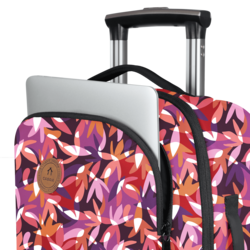 VALISE SOUPLE 2 ROUES CABAIA SOFT SUITCASE 2 WHEELS XS MONTREUIL www.solene-maroquinerie.fr