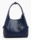SAC PORT PAULE MOYEN MODLE LE TANNEUR JULIETTE EN CUIR GRAIN BLEU CREPUSCULE TJET1060B01 www.sol