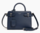 PETIT SAC A MAIN LE TANNEUR EMILIE EN CUIR GRAIN BLEU CREPUSCULE TEMI16A7B01 www.solene-maroquineri