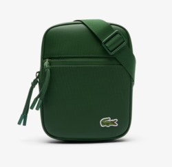 PETITE SACOCHE PLATE LACOSTE LCST VERTE NH3307LV B01 www.solene-maroquinerie.fr