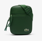 PETITE SACOCHE PLATE LACOSTE LCST VERTE NH3307LV B01 www.solene-maroquinerie.fr