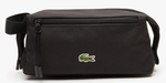 TROUSSE DE TOILETTE LACOSTE NEOCROC UNIE NOIR NH2945NE 991 www.solene-maroquinerie.fr