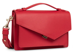 SAC TROTTEUR LANCASTER X ZO BRISBANE 480-011 ROUGE www.solene-maroquinerie.fr