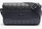 SAC REPORTER A RABAT MONOGRAMME EN CUIR LACOSTE NU4838MR 000 www.solene-maroquinerie.fr