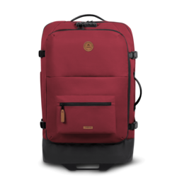 VALISE SOUPLE 2 ROUES CABAIA SOFT SUITCASE 2 WHEELS M SIBIU www.solene-maroquinerie.fr