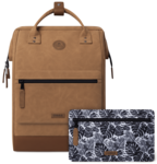 SAC A DOS CABAIA ADVENTURER MOSCOU LARGE www.solene-maroquinerie.fr