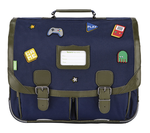 CARTABLE TANN&#039;S SOAN MARINE 41CM 41165 www.solene-maroquinerie.fr