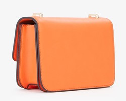 Sac bandoulire  rabat Flap Re Orange VALENTINO VBS8ZT11 ARANCIO www.solene-maroquinerie.fr