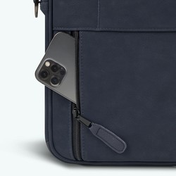 SAC ORDINATEUR CABAIA MESSENGER ZURICH www.solene-maroquinerie.fr