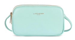 DOUBLE POCHETTE LANCASTER DUNE LAGON CLAIR 129-30 LAGONCLAIR www.solene-maroquinerie.fr