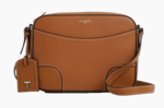 SAC BANDOULIRE MOYEN MODLE LE TANNEUR ROMY EN CUIR GRAIN ET LISSE MARRON TAN TROM1112G05 www.sole