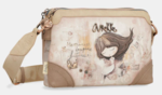 SAC BANDOULIERE DOUBLE COMPARTIMENT ANEKKE MEMORIES 40803-160 www.solene-maroquinerie.fr