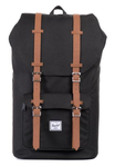 SAC A DOS HERSCHEL LITTLE AMERICA BLACK NOIR 10014 00001 www.solene-maroquinerie.fr