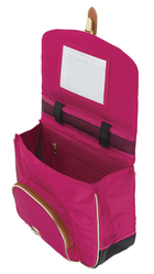 CARTABLE TANN'S PALOMA FRAMBOISE 35CM 35113 www.solene-maroquinerie.fr