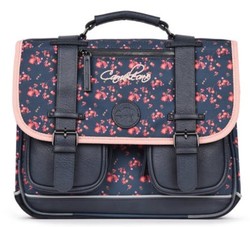 CARTABLE CAMLON VINTAGE FANTASY NAVY BLOSSOM 35CM www.solene-maroquinerie.fr