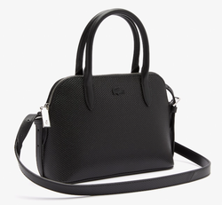 Sac bugatti  bandoulire amovible Chantaco en cuir piqu NOIR NF3723KL 000 www.solene-maroquinerie.