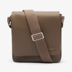 SACOCHE A RABAT MEN'S CLASSIC LACOSTE MOREL NH4423HC Q80 www.solene-maroquinerie.fr