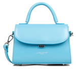 MINI SAC CABAS MAIN LANCASTER SUAVE EVEN BLEU ATOLL 433-16 BLEU ATOLL www.solene-maroquinerie.fr