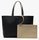 SAC CABAS ANNA RVERSIBLE BICOLORE NOIR BLACK WARM SAND NF2142AAA91 www.solene-maroquinerie.fr