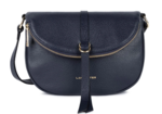 SAC BESACE LANCASTER DUNE GAIA BLEU FONC 529-102 BLEUFONC www.solene-maroquinerie.fr