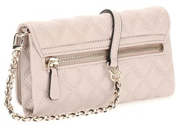 PETIT SAC EN BANDOULIERE  GUESS GIULLY MINI LIGHT BEIGE QG874875 www.solene-maroquinerie.fr