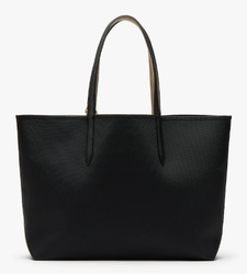 SAC CABAS ANNA RVERSIBLE BICOLORE NOIR BLACK WARM SAND NF2142AAA91 www.solene-maroquinerie.fr