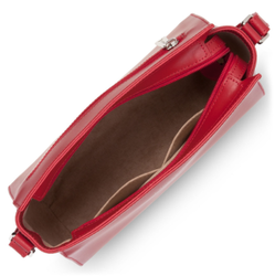 PETIT SAC TROTTEUR LANCASTER CONSTANCE 437-02 ROUGE www.solene-maroquinerie.fr