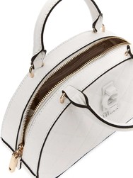 PETIT SAC A MAIN GUESS BESSEY WHITE GG952205 www.solene-maroquinerie.fr