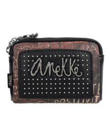 PETIT PORTE MONNAIE ANEKKE UNIVERSE SPIRIT 31702-07-018UNS www.solene-maroquinerie.fr
