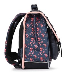 CARTABLE CAMLON VINTAGE FANTASY NAVY BLOSSOM 35CM www.solene-maroquinerie.fr