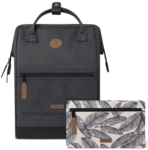 SAC A DOS CABAIA ADVENTURER LE HAVRE LARGE www.solene-maroquinerie.fr