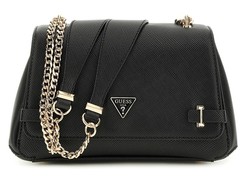 SAC EN BANDOULIERE GUESS ROSALBA BLACK ZG965721 www.solene-maroquinerie.fr
