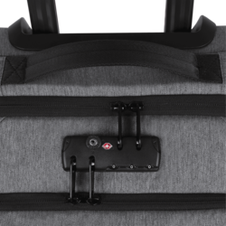 VALISE SOUPLE 2 ROUES CABAIA SOFT SUITCASE 2 WHEELS L GETARIA www.solene-maroquinerie.fr