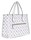 SAC A MAIN GUESS CABAS  SILVANA WHITE LOGO PM866522 www.solene-maroquinerie.fr