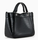 SAC A MAIN ARMANI EXCHANGE NOIR CROCO 942911 3F784 00020 www.solene-maroquinerie.fr