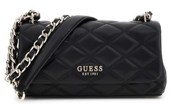 SAC EN BANDOULIERE GUESS TAMSIN BLACK QG963221 www.solene-maroquinerie.fr